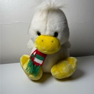 & Other Stories Plush Duck with Yellow and Red Accents